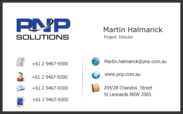 Visitenkarten-Design von GK für PnP Solutions Pty Ltd | Design #553049