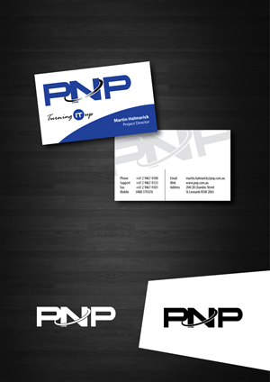 Visitenkarten-Design von MafiaDesign.co.nz für PnP Solutions Pty Ltd | Design: #553679
