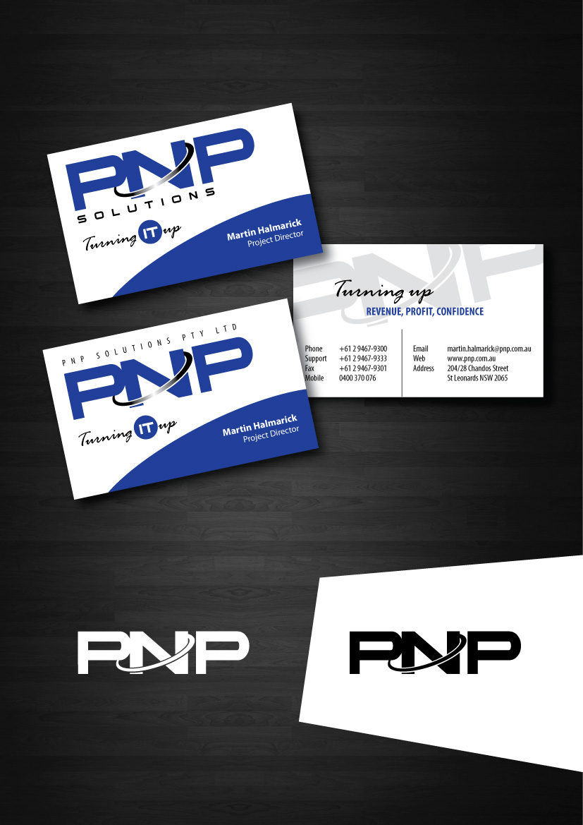 Business Card Design by MafiaDesign.co.nz for PnP Solutions Pty Ltd | Design #553742