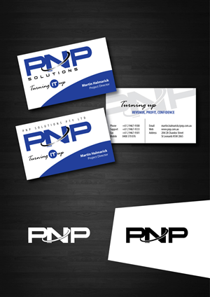 Visitenkarten-Design von MafiaDesign.co.nz für PnP Solutions Pty Ltd | Design: #553742