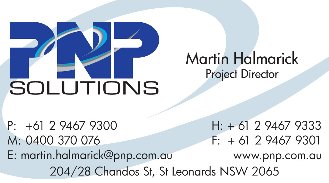 Business Card Design by iDamage for PnP Solutions Pty Ltd | Design #555113