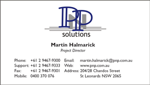 Visitenkarten-Design von Brenyo für PnP Solutions Pty Ltd | Design #559512
