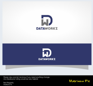 Logo Design by Mariono Fx for dataworkz | Design: #14164353