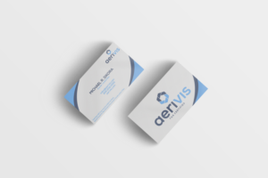 Business Card Design by Gem Vila for Aerivis LLC | Design: #14196688