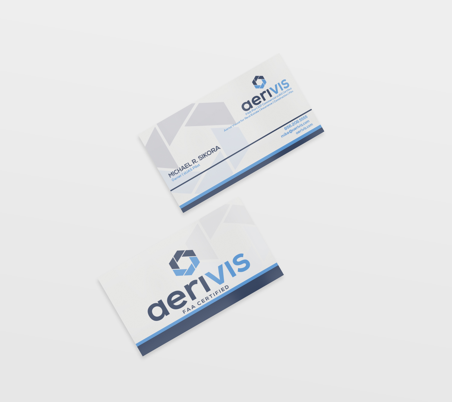 Design de Carte de Visite par Gem Vila pour Aerivis LLC | Design #14219200