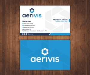 Design de Carte de Visite par Stylez Designz pour Aerivis LLC | Design : #14231404