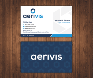Business Card Design by Stylez Designz for Aerivis LLC | Design: #14245941
