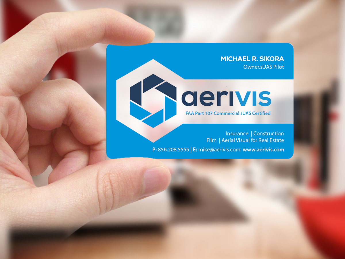 Design de Carte de Visite par Creations Box 2015 pour Aerivis LLC | Design #14186465
