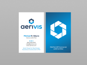 Design de Carte de Visite par Creations Box 2015 pour Aerivis LLC | Design : #14186657