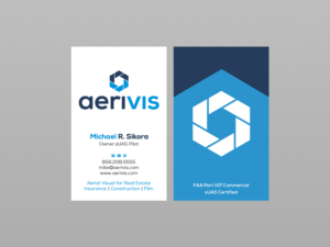Design de Carte de Visite par Creations Box 2015 pour Aerivis LLC | Design : #14186659