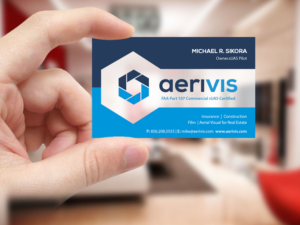 Design de Carte de Visite par Creations Box 2015 pour Aerivis LLC | Design : #14186661