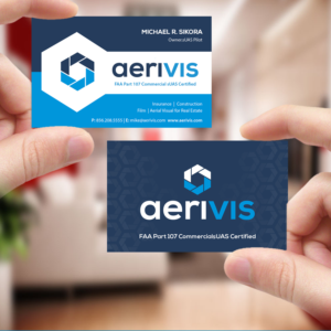 Design de Carte de Visite par Creations Box 2015 pour Aerivis LLC | Design : #14187324