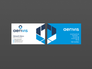 Business Card Design by Creations Box 2015 for Aerivis LLC | Design: #14237504