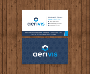 Business Card Design by chandrayaan.creative for Aerivis LLC | Design: #14182672