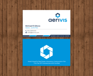 Design de Carte de Visite par chandrayaan.creative pour Aerivis LLC | Design : #14182690