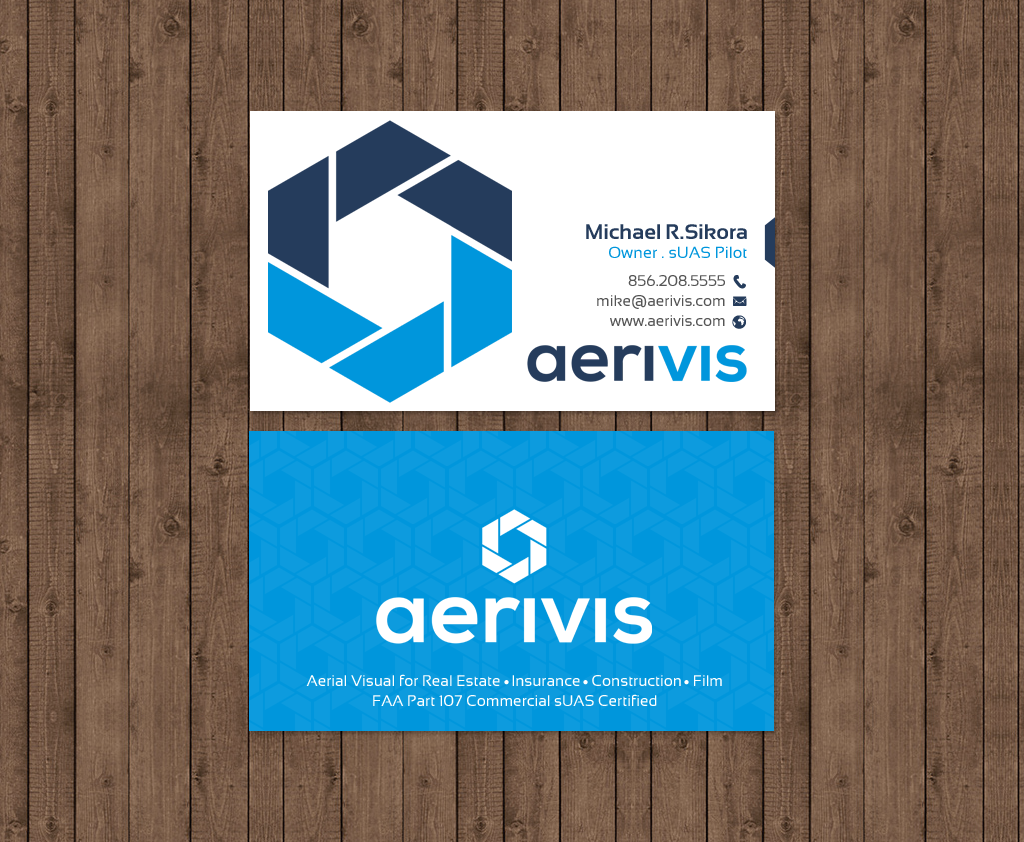 Design de Carte de Visite par chandrayaan.creative pour Aerivis LLC | Design #14182709