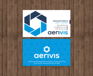 Design de Carte de Visite par chandrayaan.creative pour Aerivis LLC | Design : #14182709