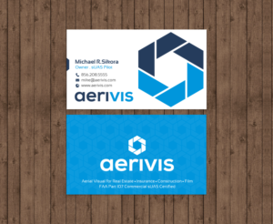 Design de Carte de Visite par chandrayaan.creative pour Aerivis LLC | Design : #14182710