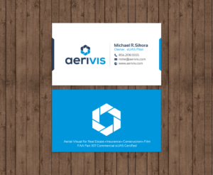 Business Card Design by chandrayaan.creative for Aerivis LLC | Design: #14182734