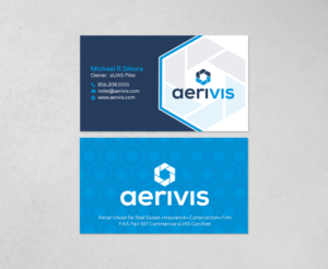 Business Card Design by chandrayaan.creative for Aerivis LLC | Design: #14182737