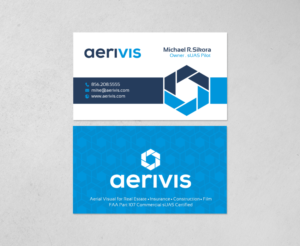 Design de Carte de Visite par chandrayaan.creative pour Aerivis LLC | Design : #14182738