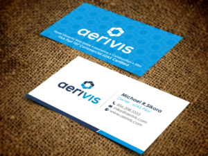 Business Card Design by chandrayaan.creative for Aerivis LLC | Design #14291311