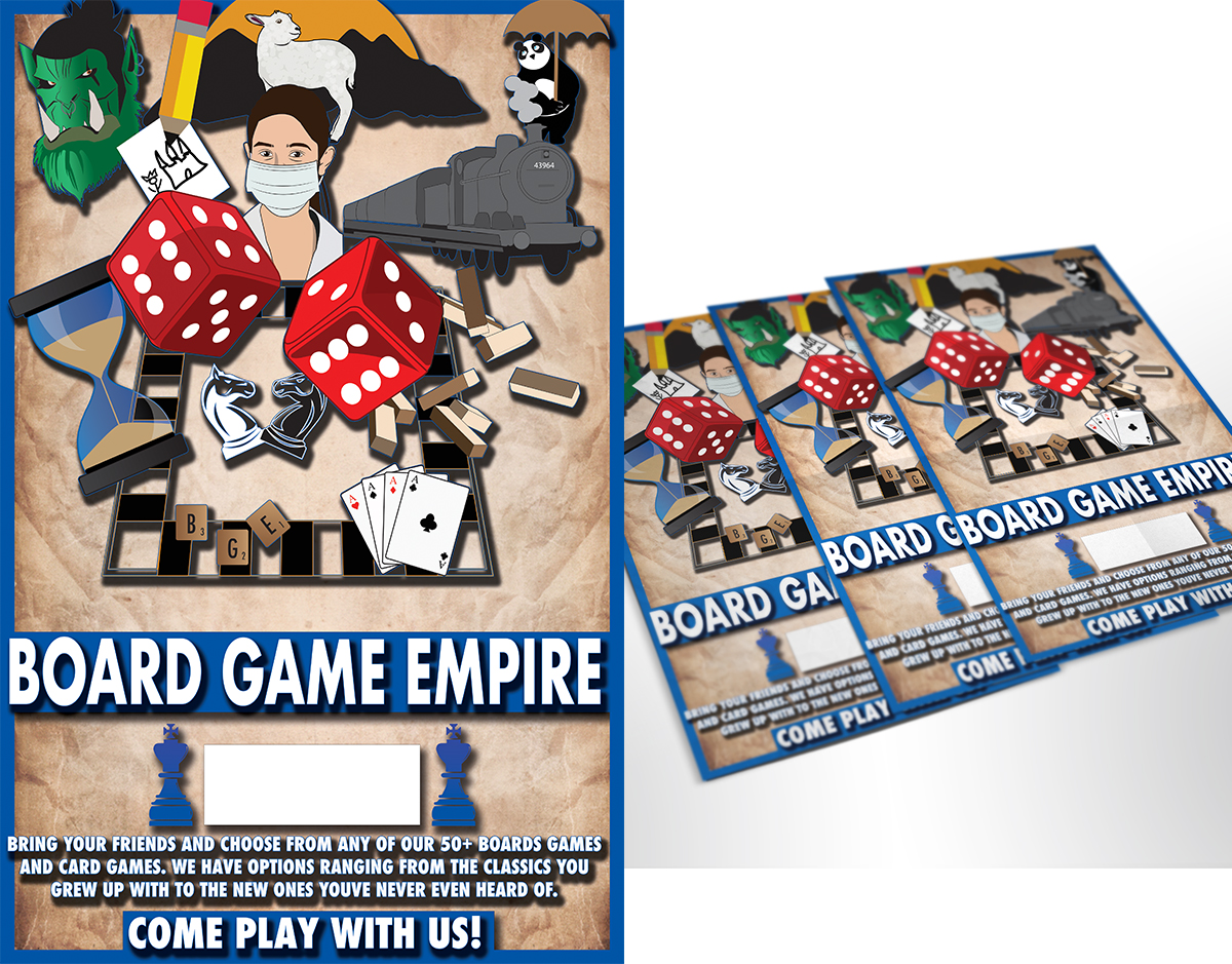 Diseño de Póster por DL Design  para BoardGame Empire | Diseño #14228535