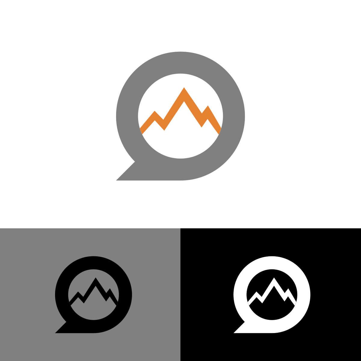 Logo Design by Machill for Peak9 Insurance Group | Design #14188423