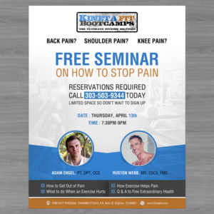 Flyer Design by debdesign for Kinetafit | Design: #14160145