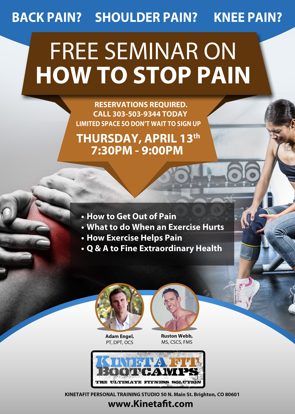 Flyer Design by Gfx.26™ for Kinetafit | Design #14152910