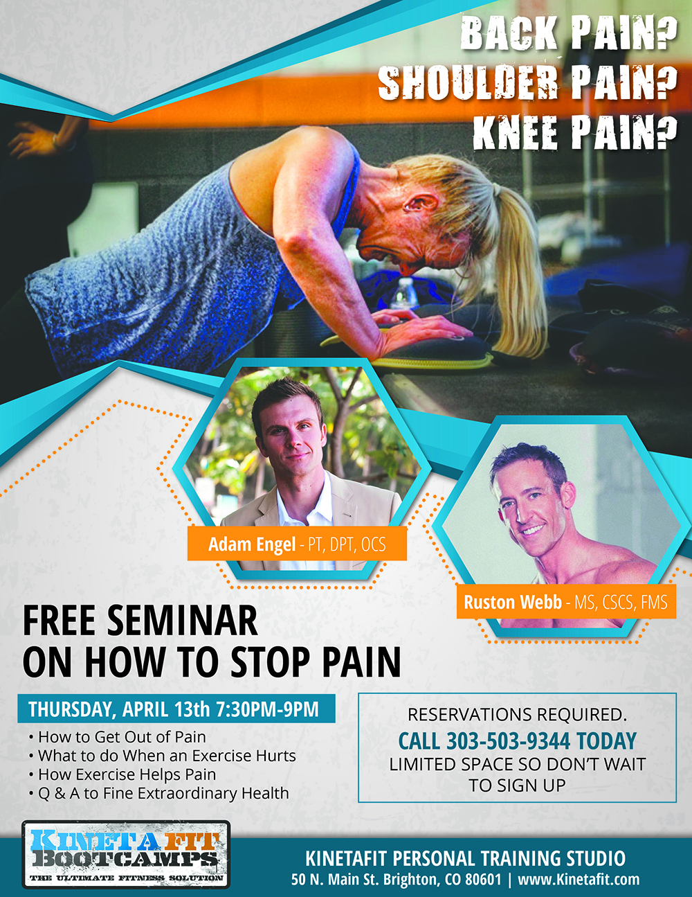Design de Flyer par Kimini pour Kinetafit | Design #14150157