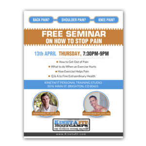 Flyer Design by creative.bugs for Kinetafit | Design: #14156222