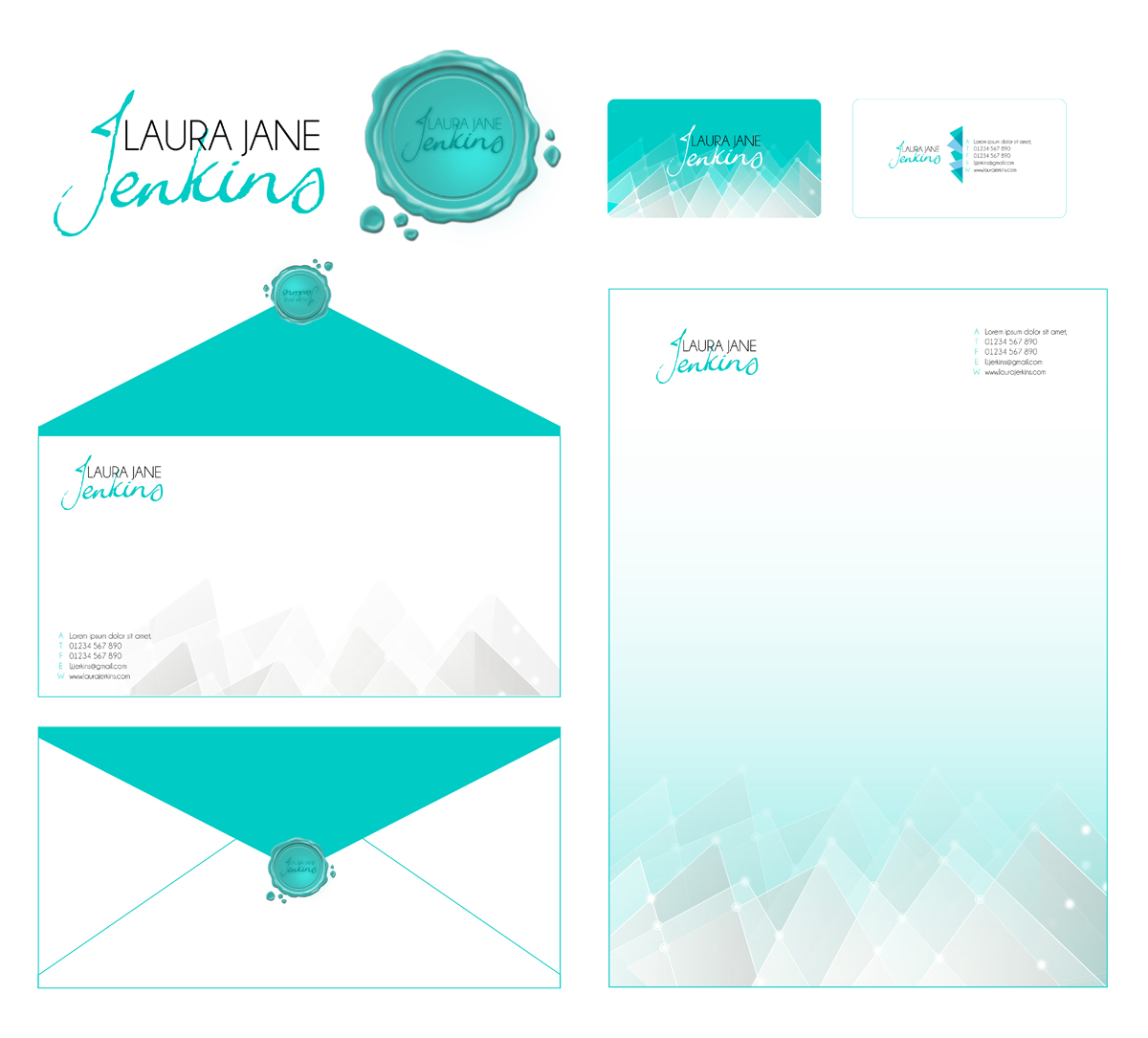 Stationery Design by Pinky  for this project | Design #2522684