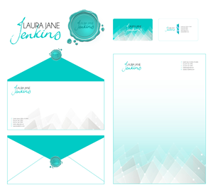 I'm marketing myself and need some quirky creativity to create a logo and matching stationary set to | Stationery Design by Pinky 