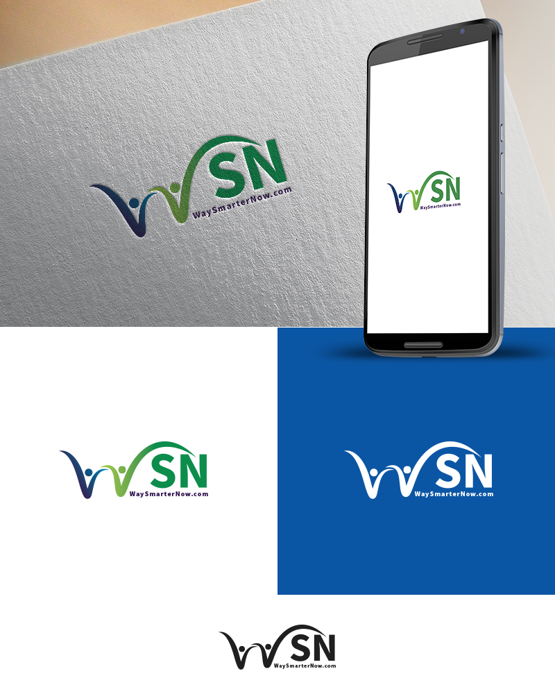 Logo Design by crizzyARTz for Way Smarter Now | Design #14170062