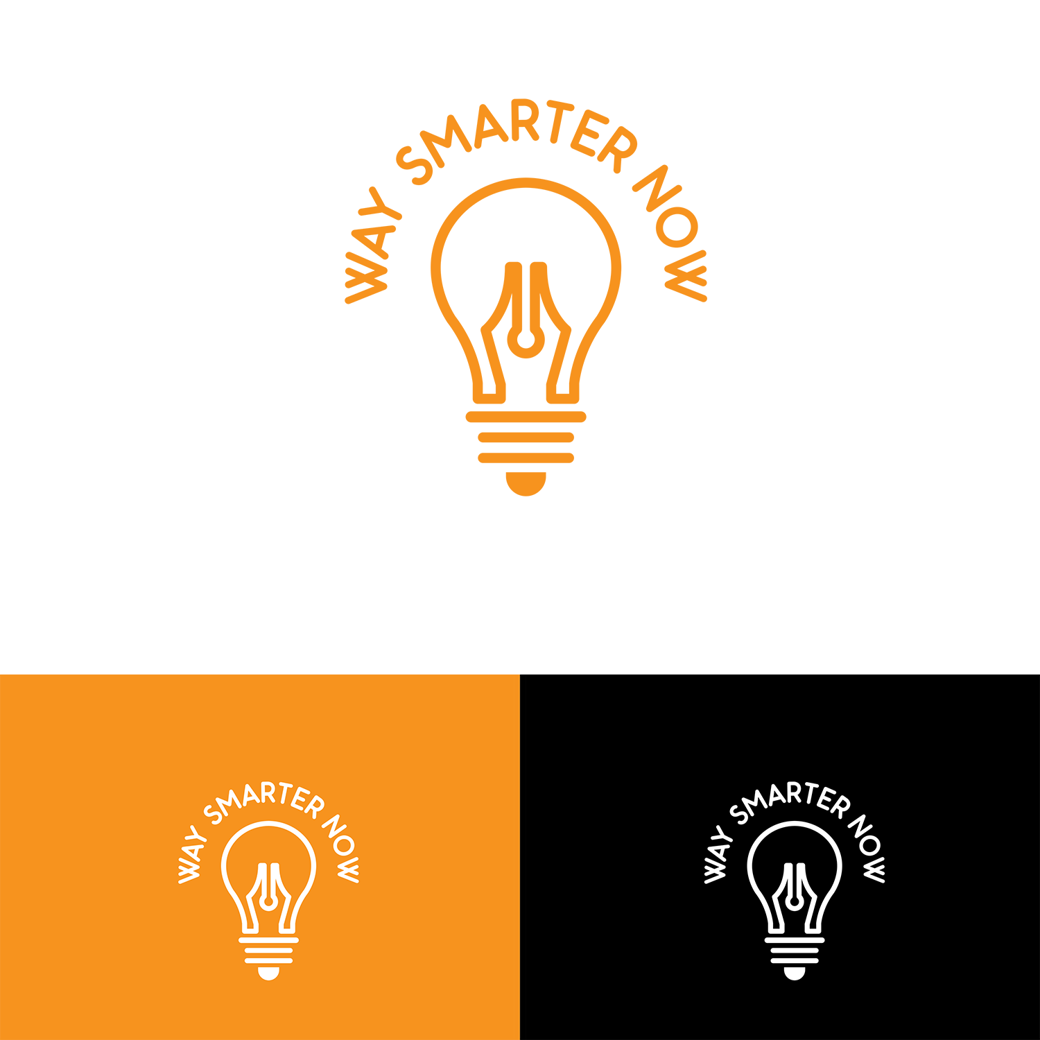 Diseño de Logo por DAGW para Way Smarter Now | Diseño #14158591