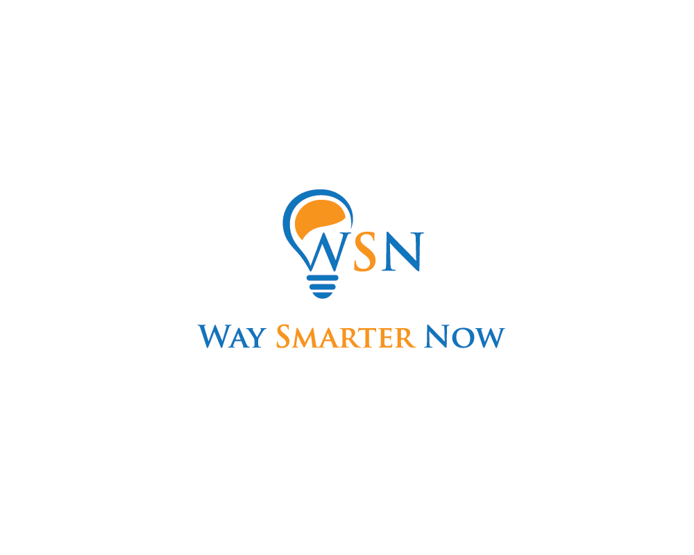 Logo Design by abeanul27 for Way Smarter Now | Design #14154504