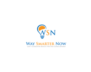 Logo Design by abeanul27 for Way Smarter Now | Design: #14154966
