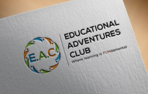 Educational Adventures Club  - E.A.C Where learning is FUNdamental (Highlight Fun) | Logo Design by Atec