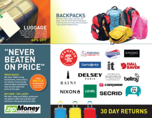 Design de Flyer par DesignFive pour Love Luggage Pty Ltd | Design : #14172726