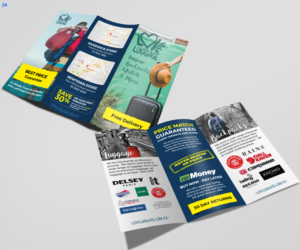 Design de Flyer par uniquedesign10 pour Love Luggage Pty Ltd | Design : #14150575