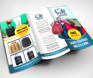 Diseño de Flyer por debdesign para Love Luggage Pty Ltd | Diseño: #14158261