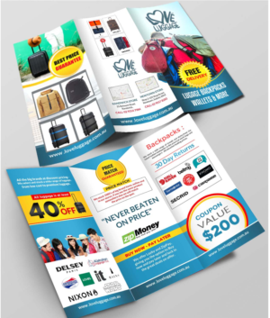 Diseño de Flyer por debdesign para Love Luggage Pty Ltd | Diseño: #14181240