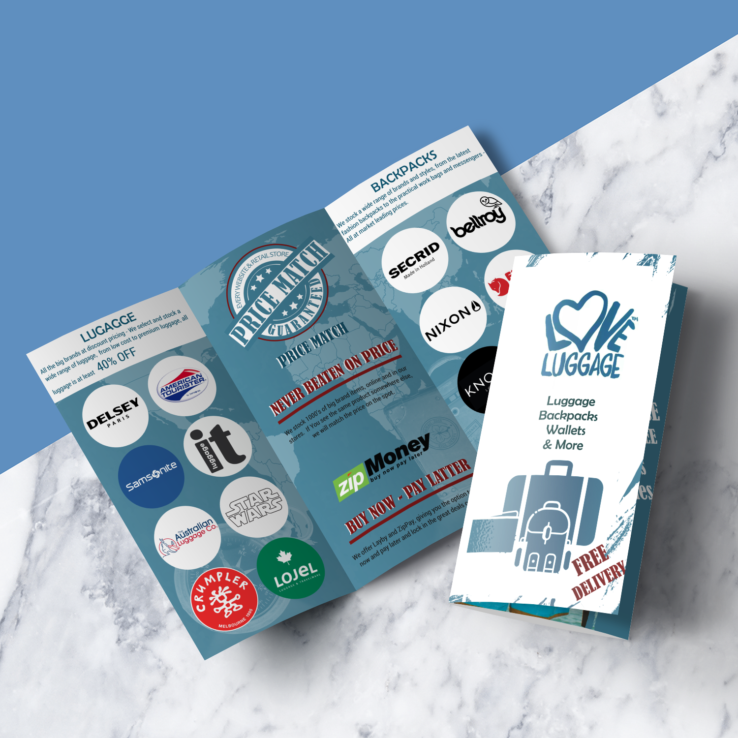 Flyer Design by elveneclipse for Love Luggage Pty Ltd | Design #14193022