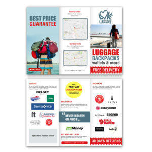 Diseño de Flyer por creative.bugs para Love Luggage Pty Ltd | Diseño: #14180965