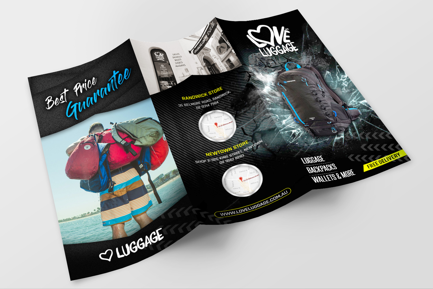 Flyer Design by SAI DESIGNS for Love Luggage Pty Ltd | Design #14186553