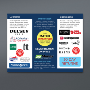 Design de Flyer par falcon.wings pour Love Luggage Pty Ltd | Design : #14179164