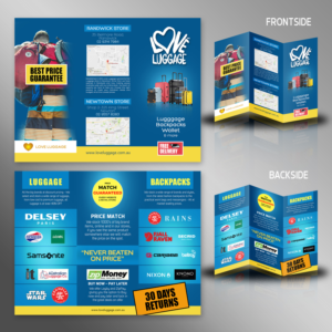 Design de Flyer par herumason pour Love Luggage Pty Ltd | Design #14211176