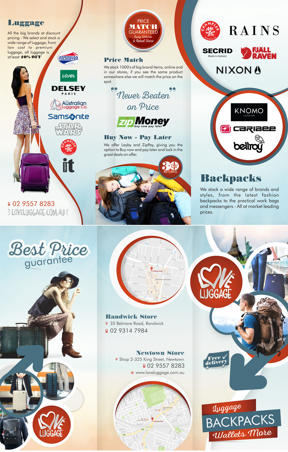 Flyer Design by Marketing Wings for Love Luggage Pty Ltd | Design #14201033
