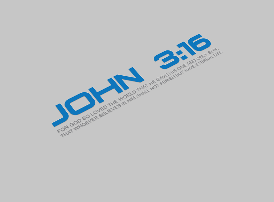 Logo Design by logout babu for John 3:16 | Design #14154154